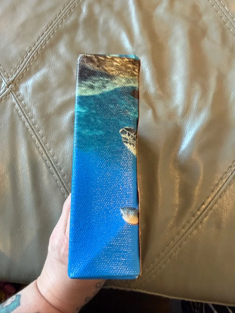 🟣 3/$30 - 7” x 5” Sea Turtle Ocean Canvas Wall Art - Picture 7 of 10